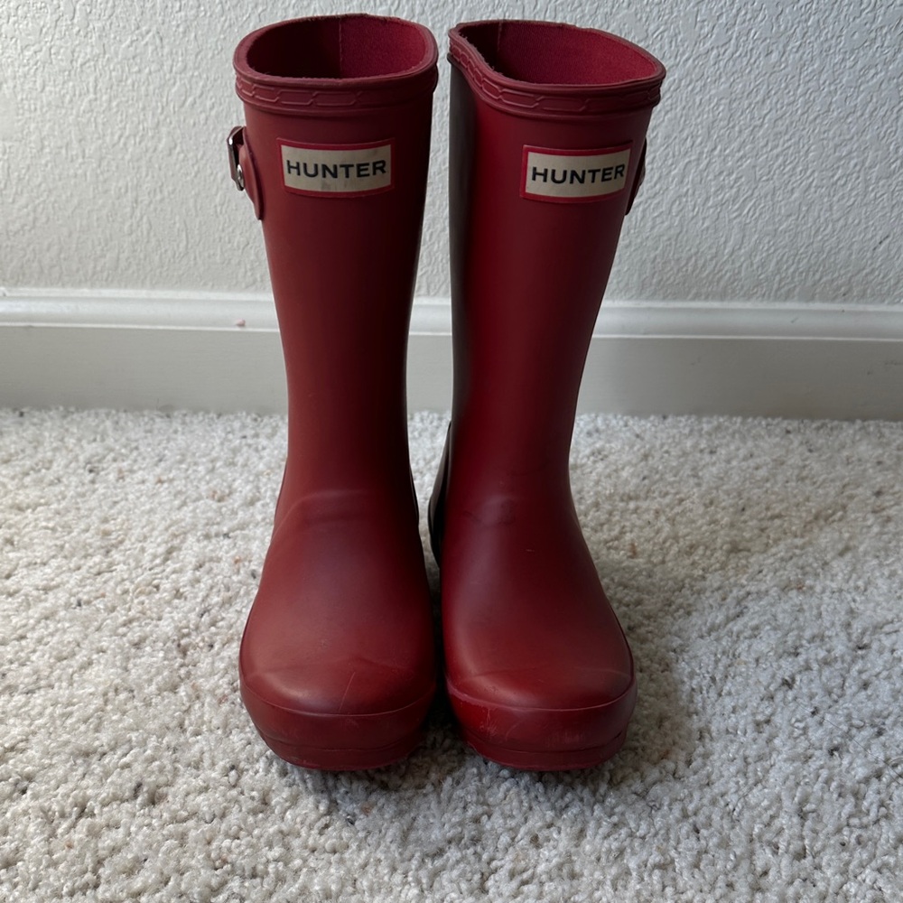 Hunter Classic Red Waterproof Boots